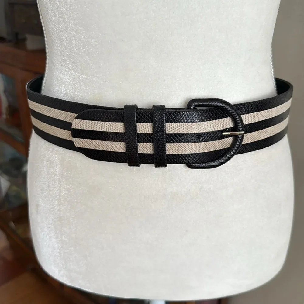 Vintage & NEW Ben King leather belt may